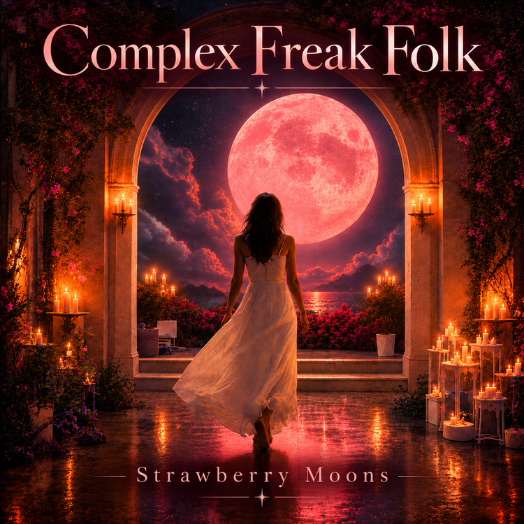 Strawberry Moons album artwork — Complex Freak Folk