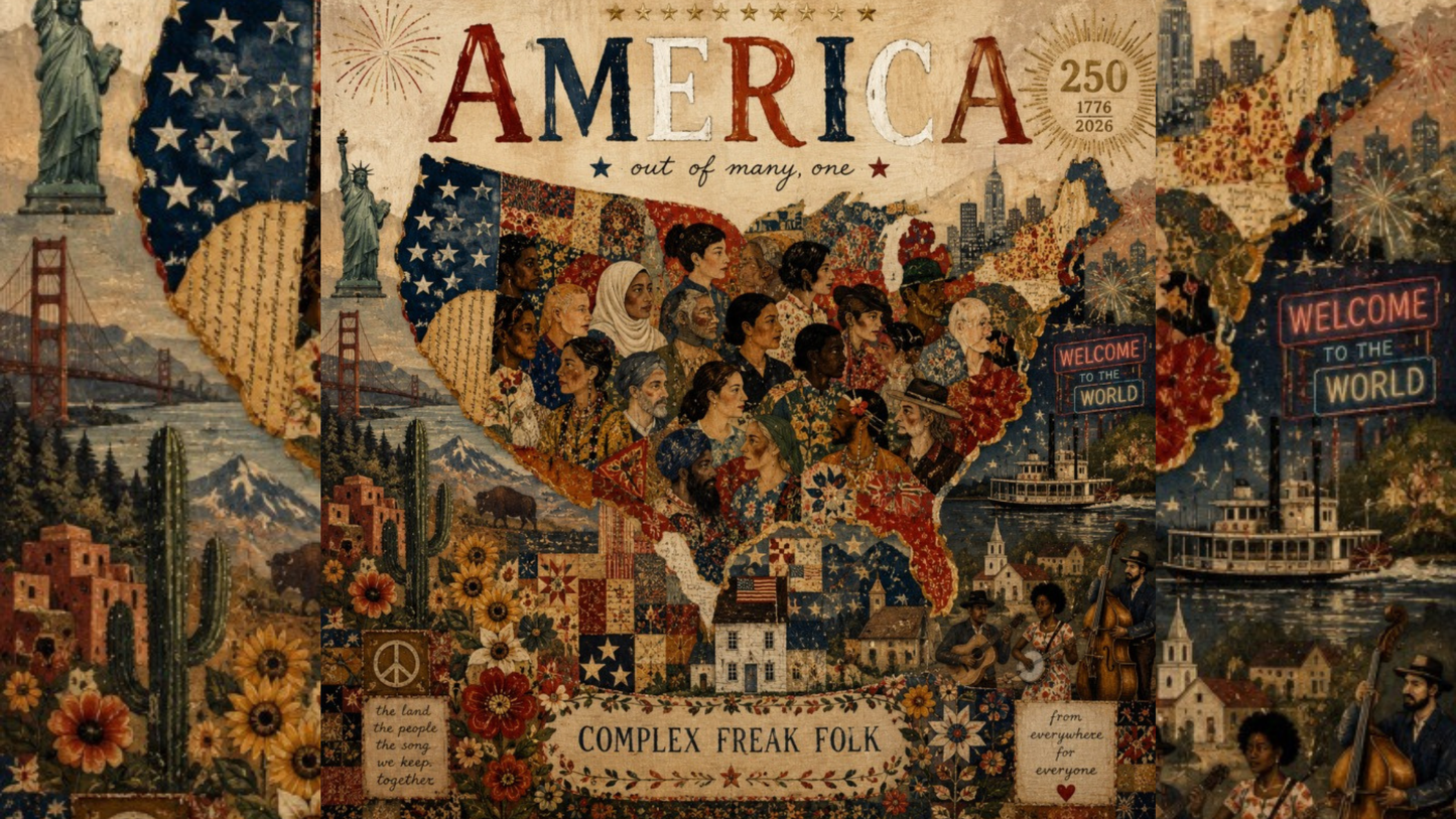 Americana Complete Bundle — Complex Freak Folk (Songs + Booklet + Wallpapers)